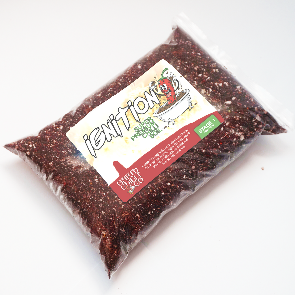 "Ignition" Super-Premium Chilli Soil, Peat-Free Growing Substrate - Stage 1 - Explosive Growth