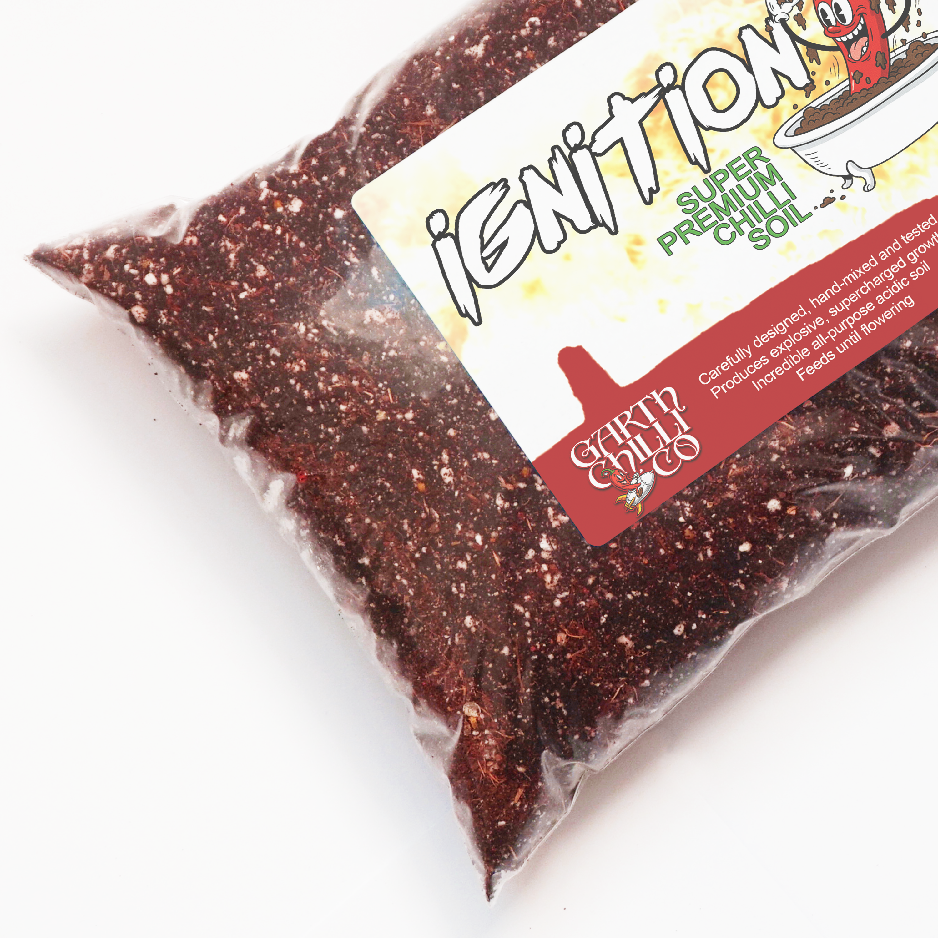 "Ignition" Super-Premium Chilli Soil, Peat-Free Growing Substrate - Stage 1 - Explosive Growth