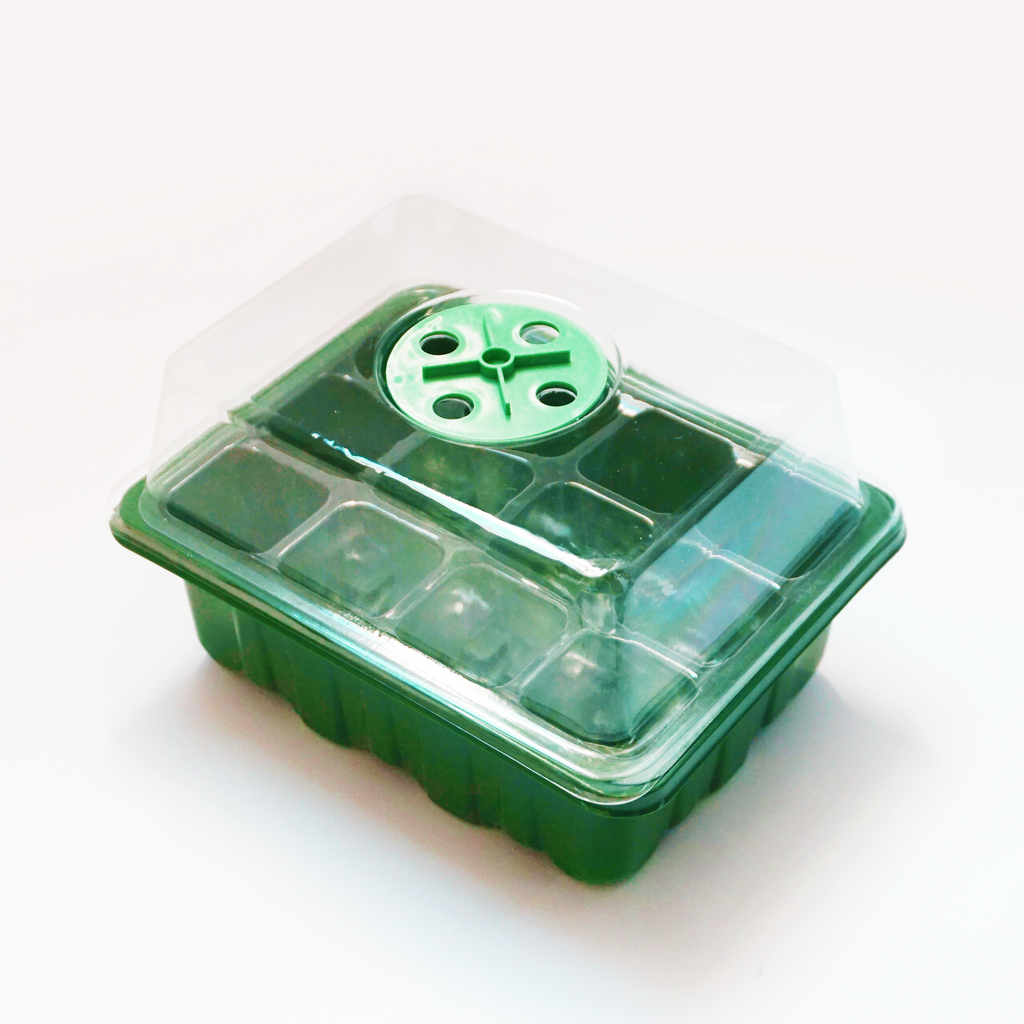 Premium Vented Propagator - Includes 12-Cell Seed Tray