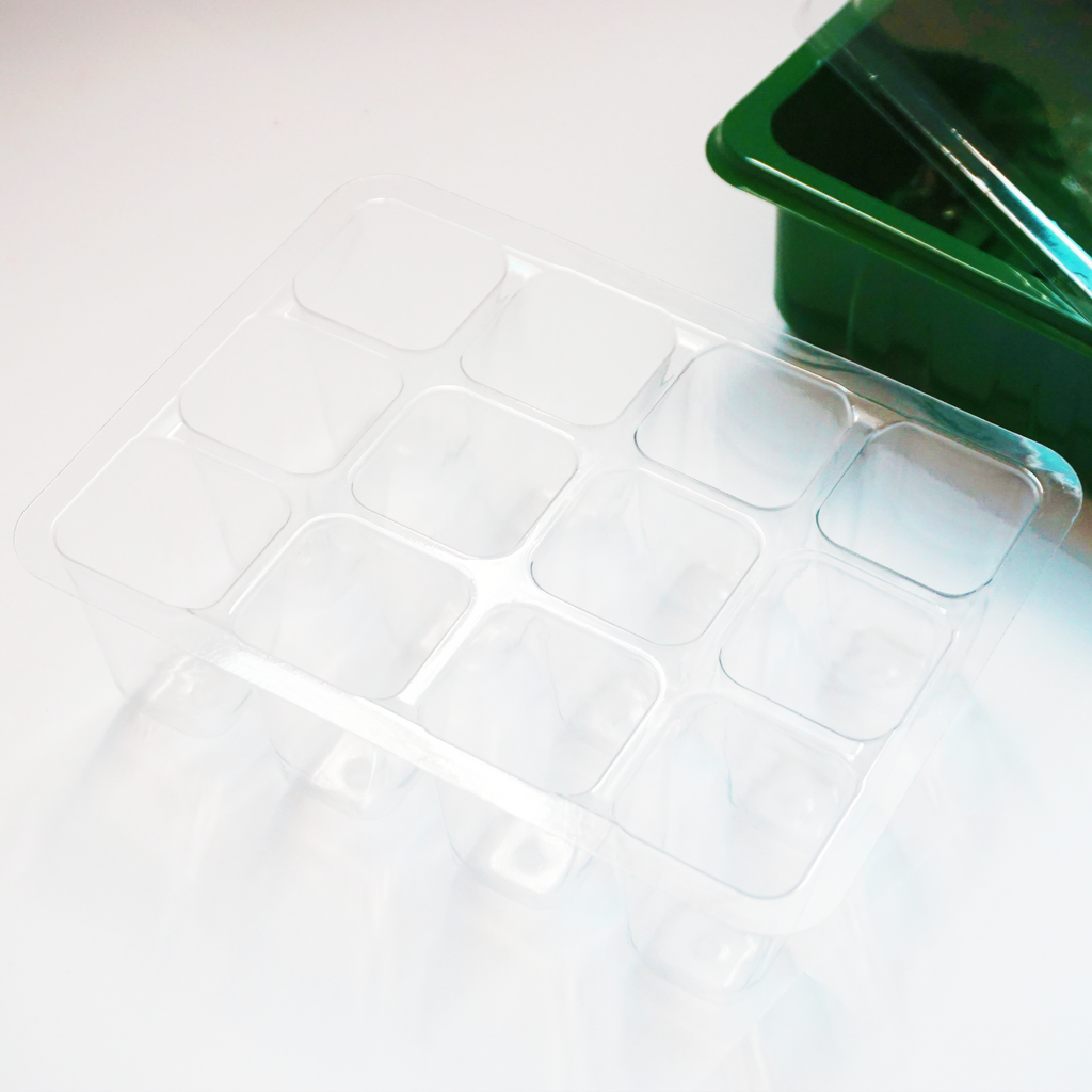 Premium Vented Propagator - Includes 12-Cell Seed Tray